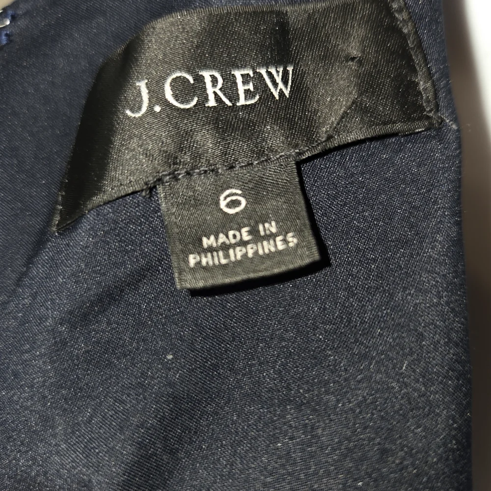 J. Crew Navy Sleeveless Midi Dress - Picture 8 of 10